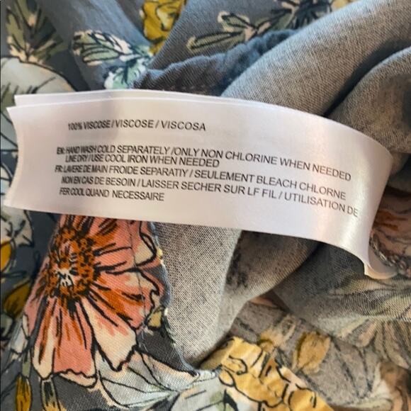 Band of Gypsies women’s XS floral print jumpsuit - Picture 6 of 6